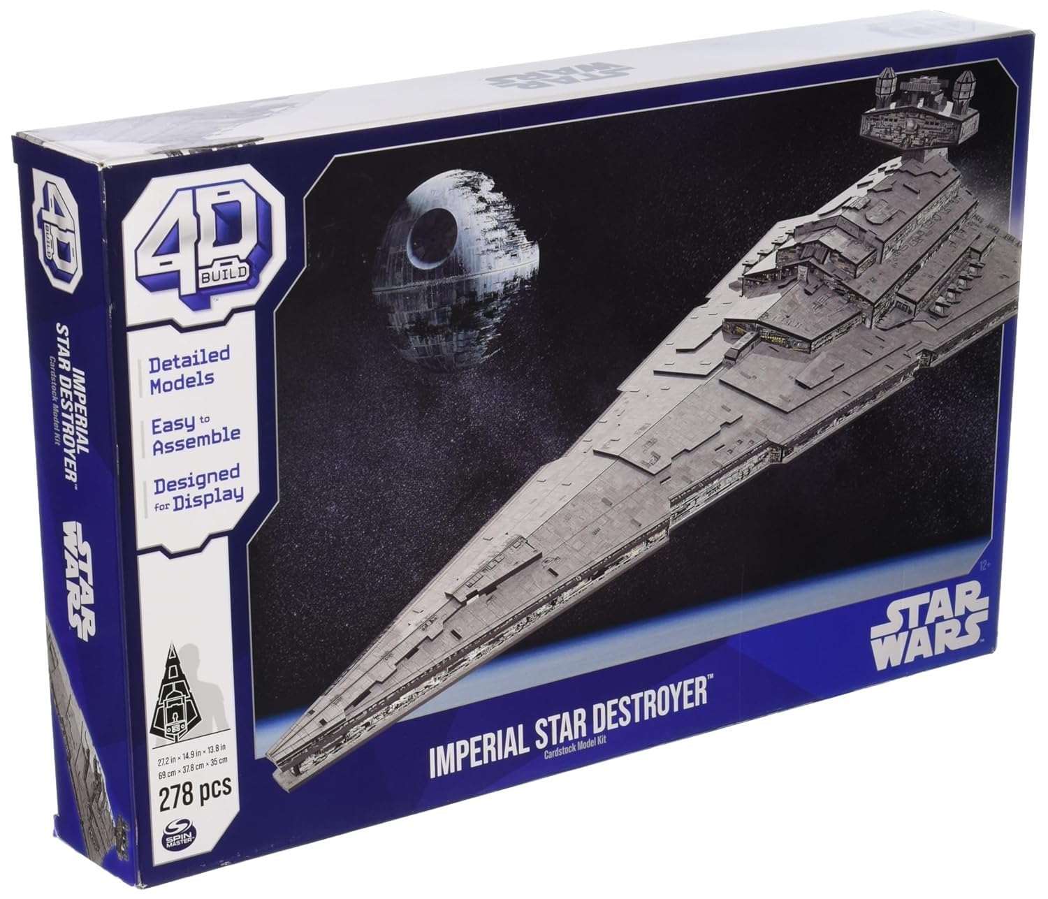 Spin Master 4D Build Star Wars Imperial Star Destroyer puzzle 3D 6069833