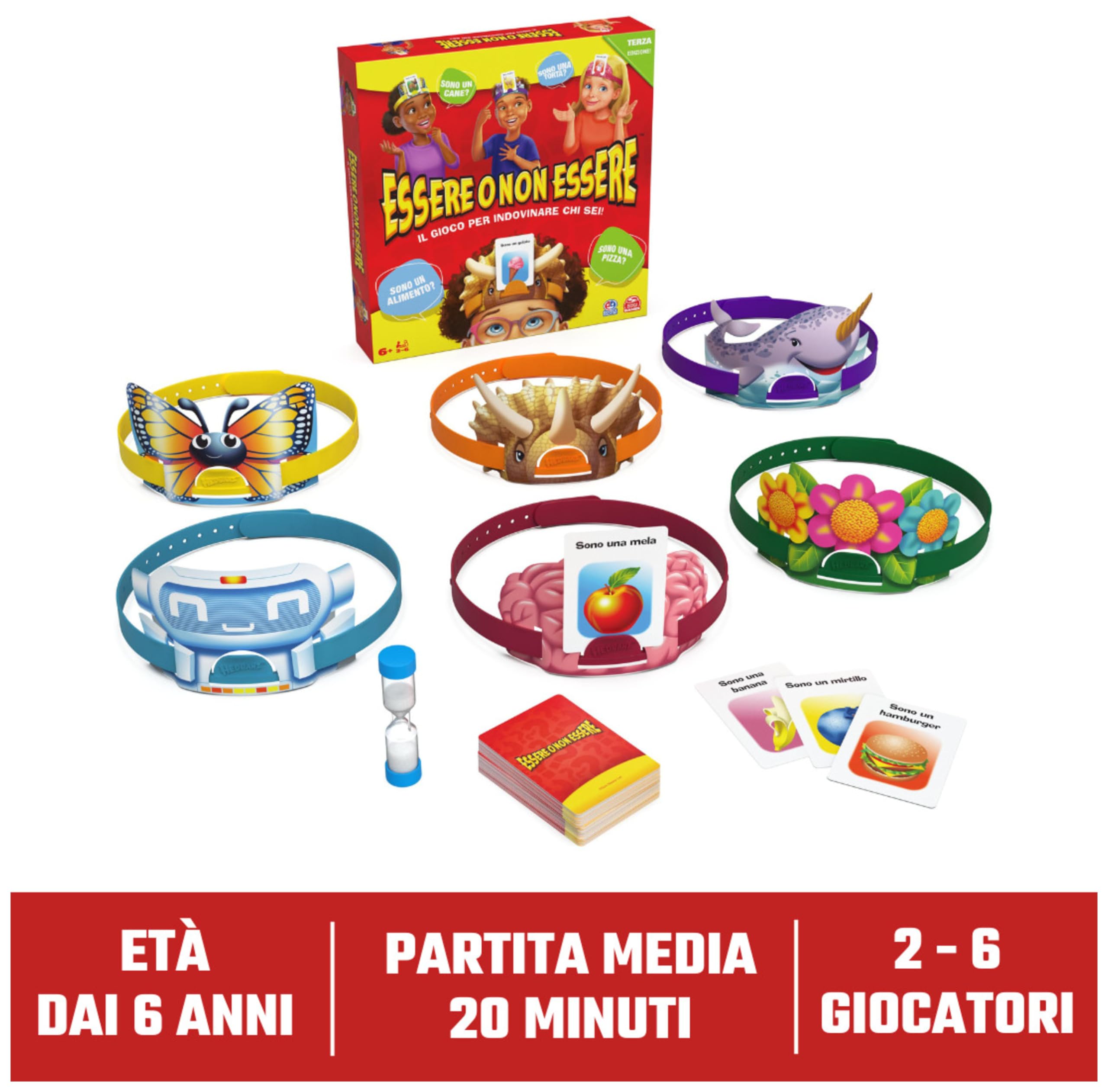 Spin Master Essere o Non Essere Gioco da Tavolo 6+ Anni