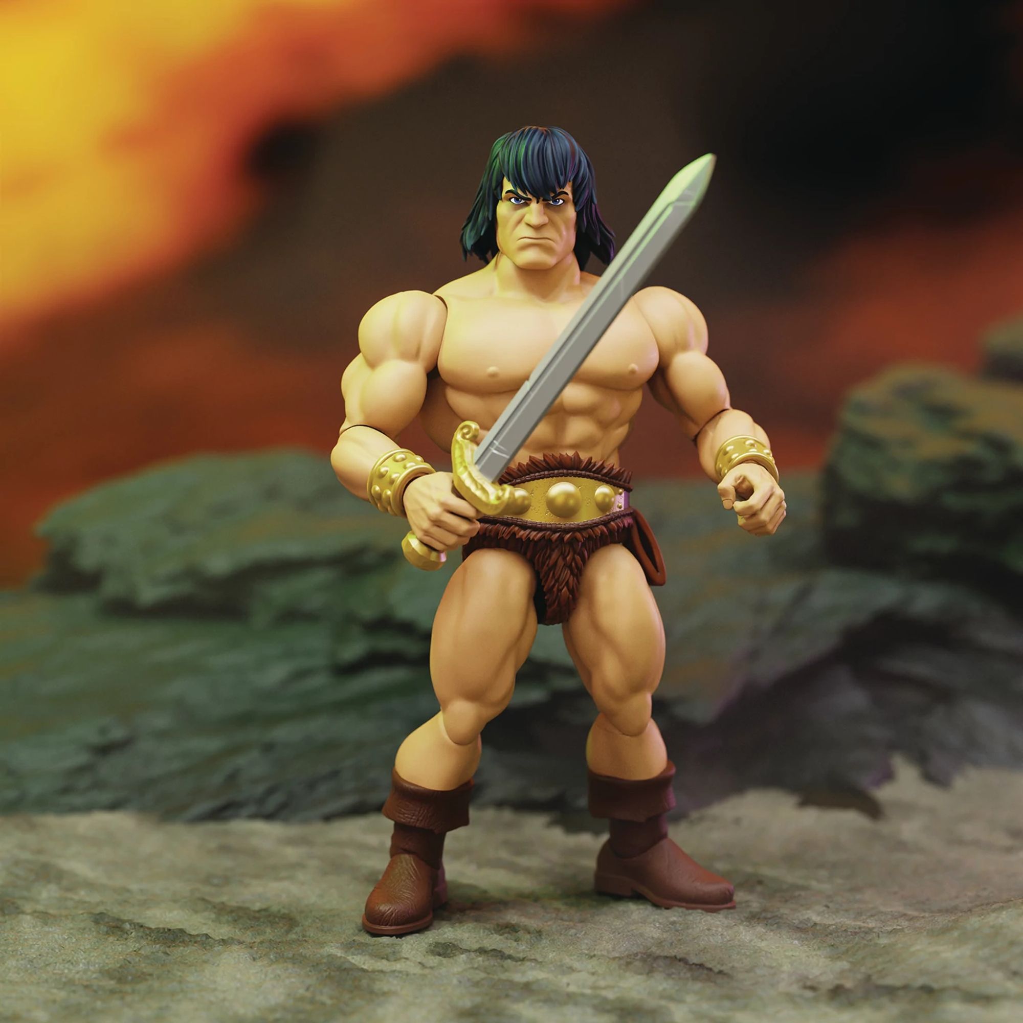 Boss Fight Immortal Champions Undead Conan action figure 28cm