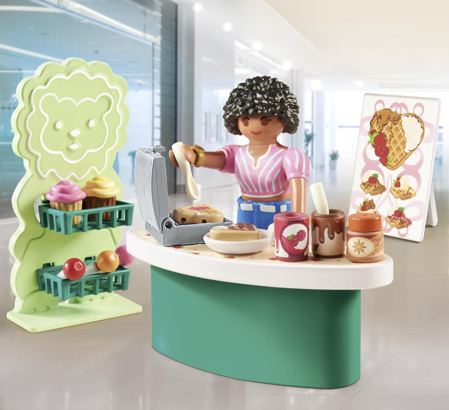 PLAYMOBIL myLife 71540 chiosco dei dolci playset 34 pezzi