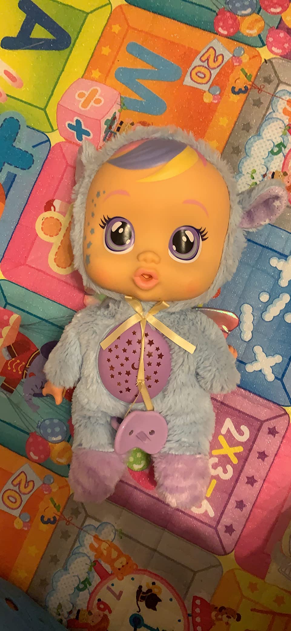 Cry Babies Goodnight Jenna Bambola Nanna Proiettore Stellato LED