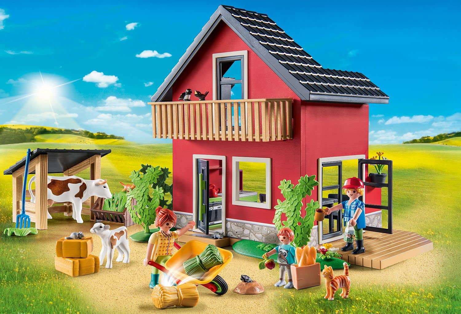 Playmobil Country 71248 piccola fattoria con animali