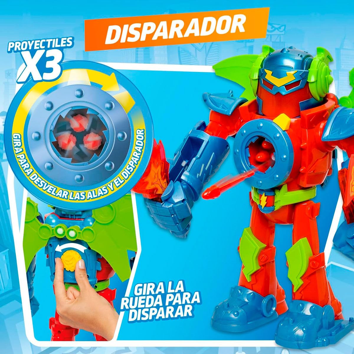 Superthings Guardians of Kazoom Titan Fury robot Kid Fury