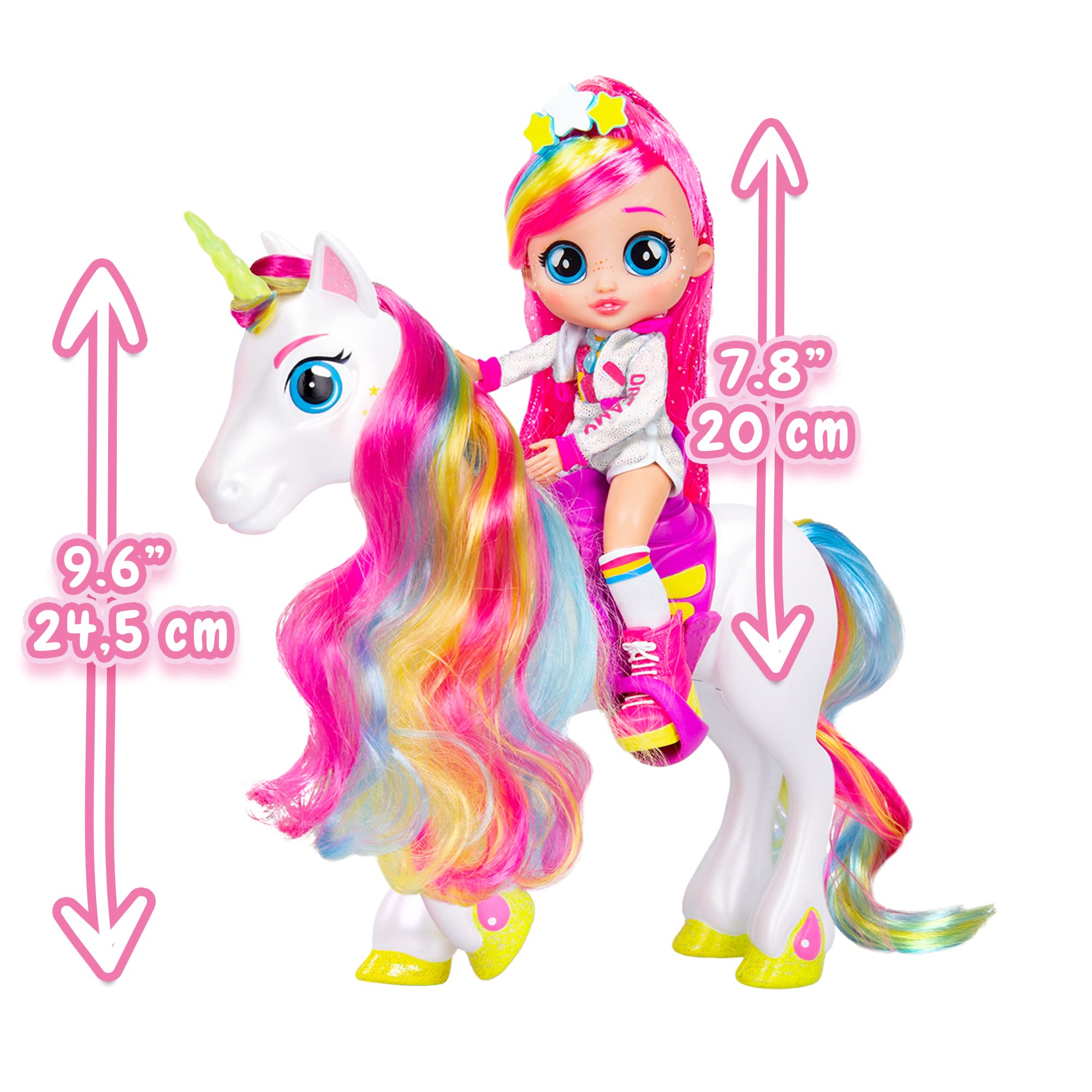 IMC Toys BFF Dreamy Rym bambola fashion con unicorno pack deluxe