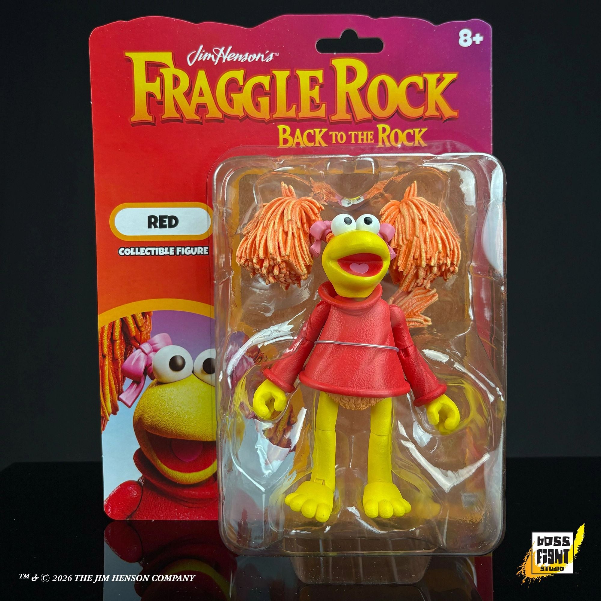 Boss Fight Fraggle Rock Red action figure 13 cm blister