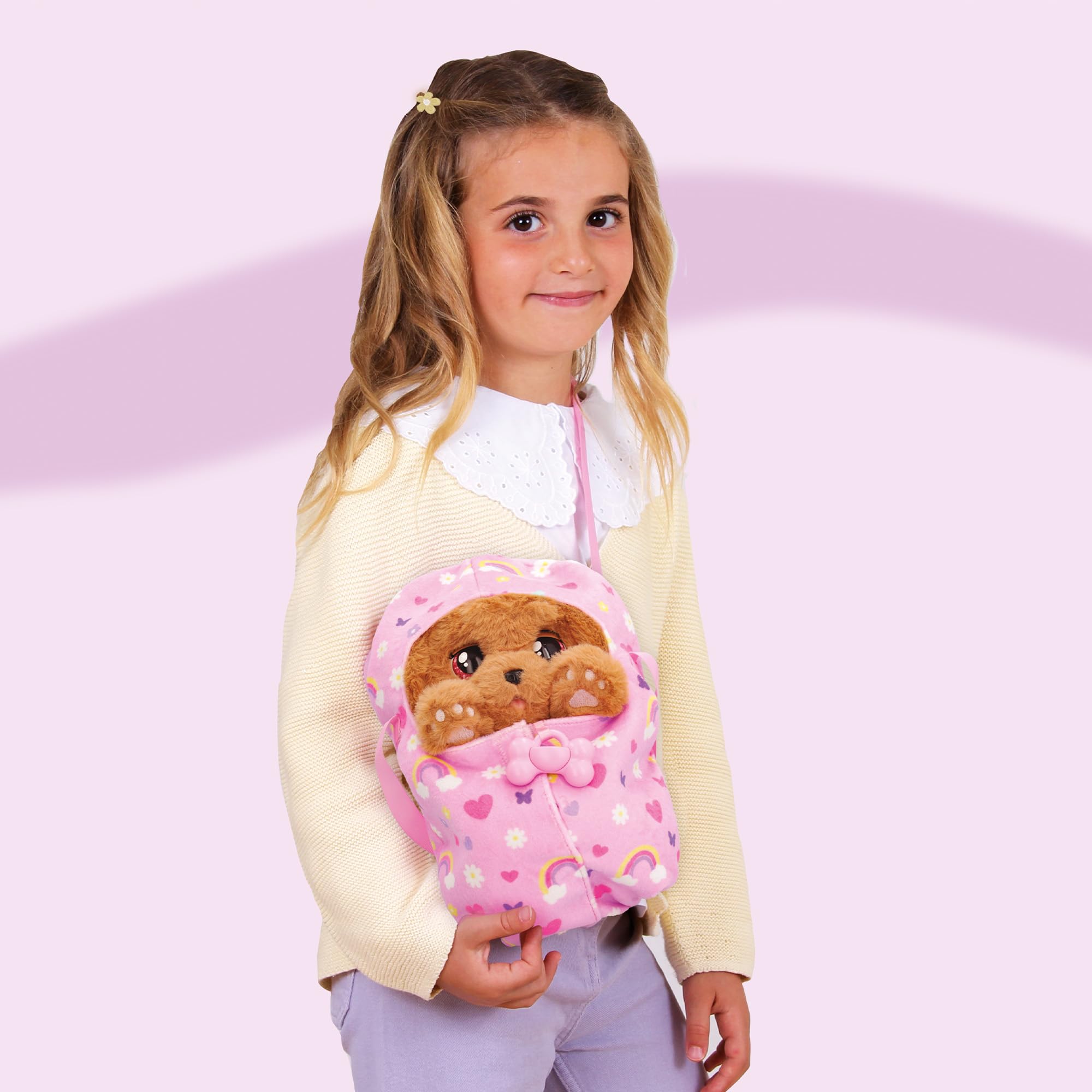 Baby Paws Cocker peluche interattivo con borsetta 3 anni