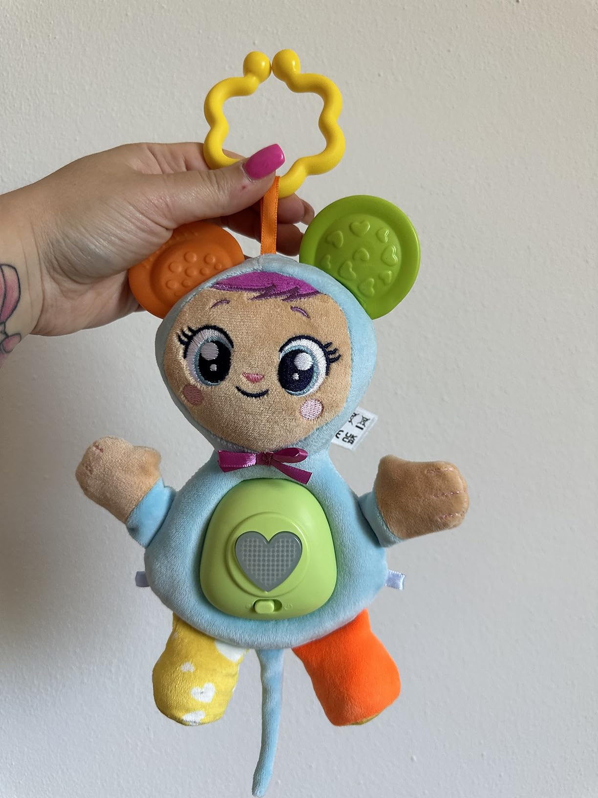 CRY BABIES My Little Lolo Dolci Abbracci Peluche Morbido con Suoni