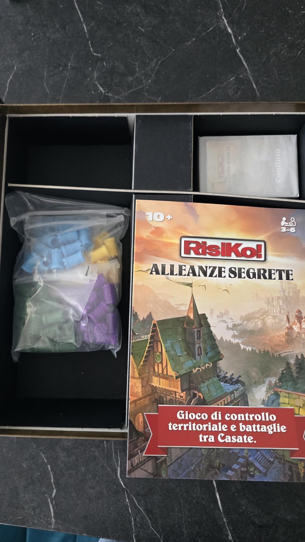 RisiKo Alleanze Segrete gioco da tavolo 3-6 giocatori