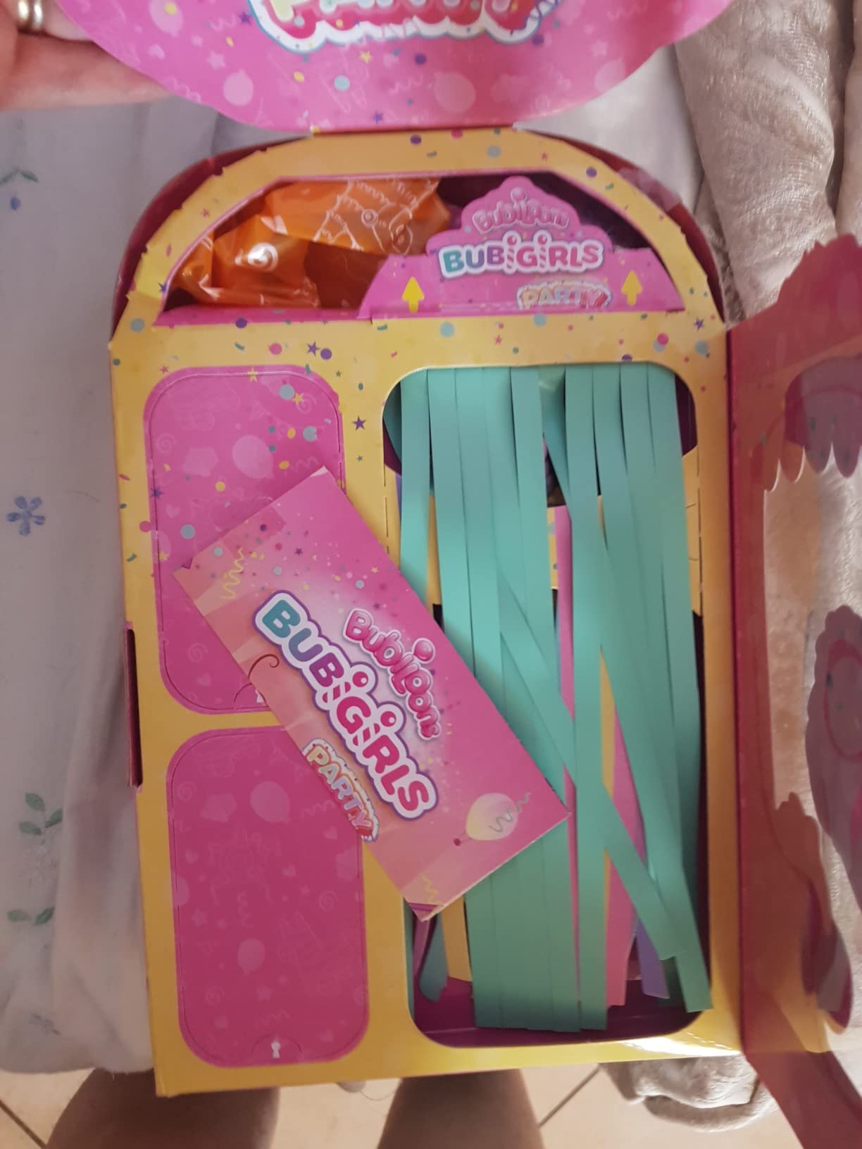 Bubiloons Bubigirls Quinn bambola gonfia palloncini 12 accessori