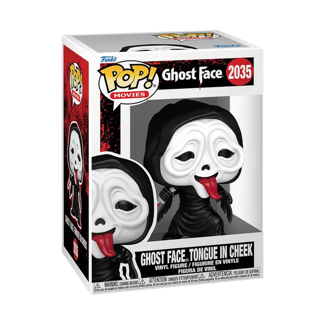 Funko Pop Ghost Face with Tongue figure vinile horror
