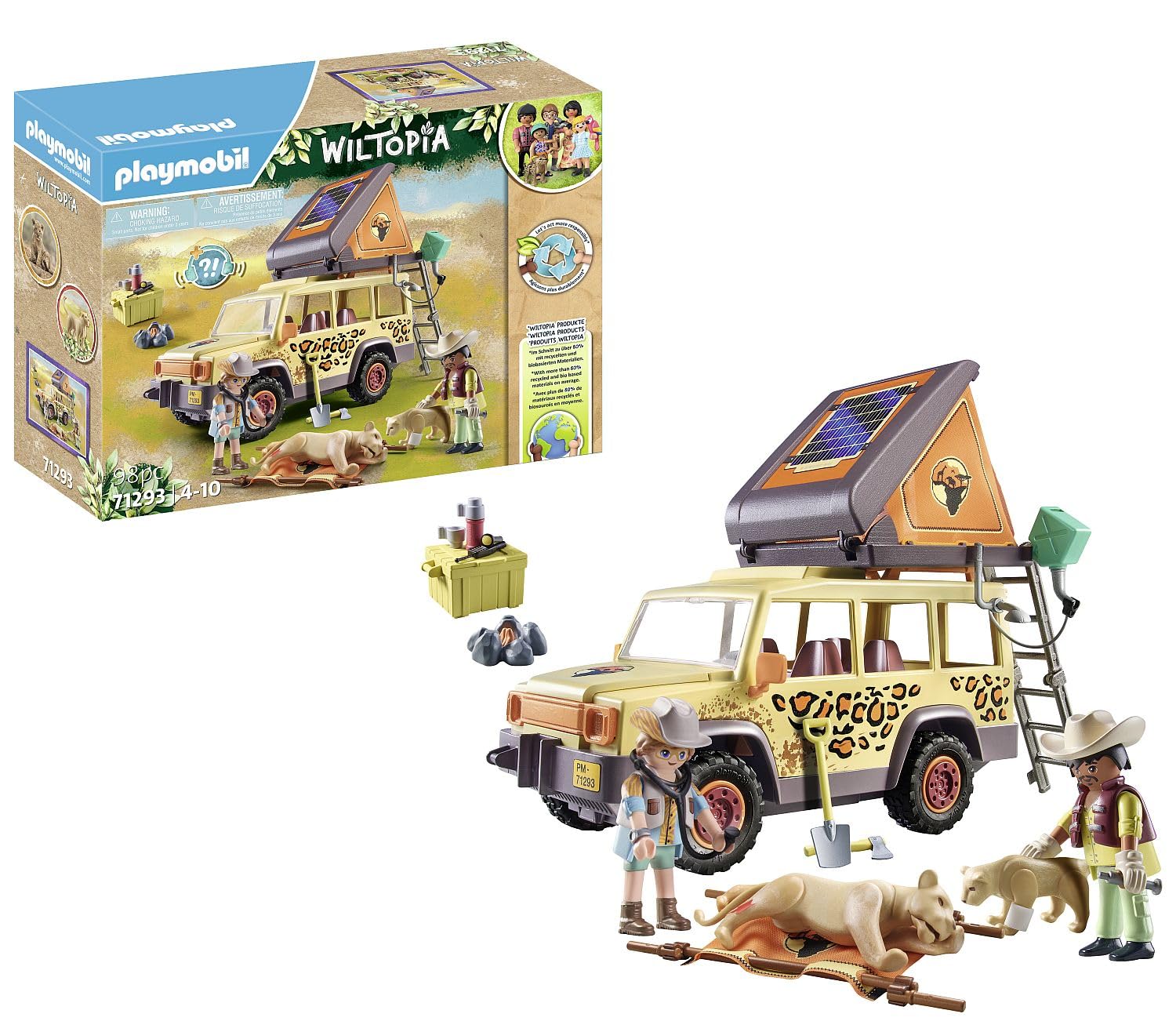 PLAYMOBIL Wiltopia 71624 Fauna Australiana Giocattolo 50 Pezzi