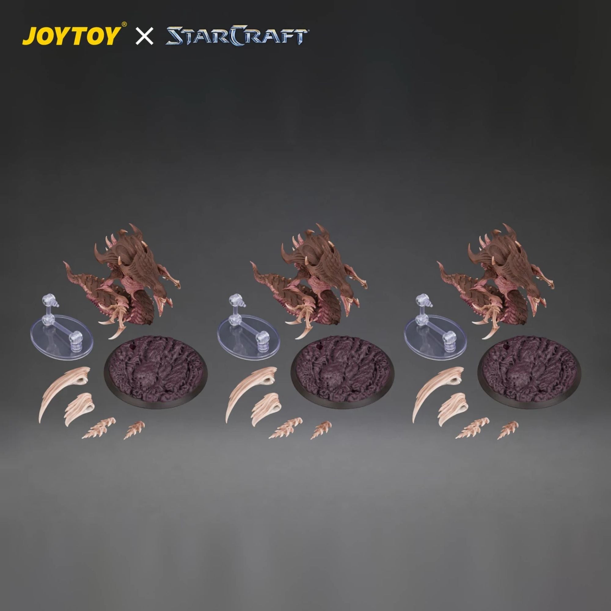 JoyToy Zerg Hydralisk Set action figure StarCraft set 3 pezzi