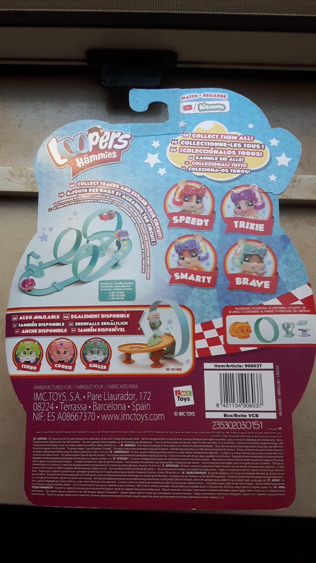 Loopers Hammies Trixie criceto interattivo magnetico
