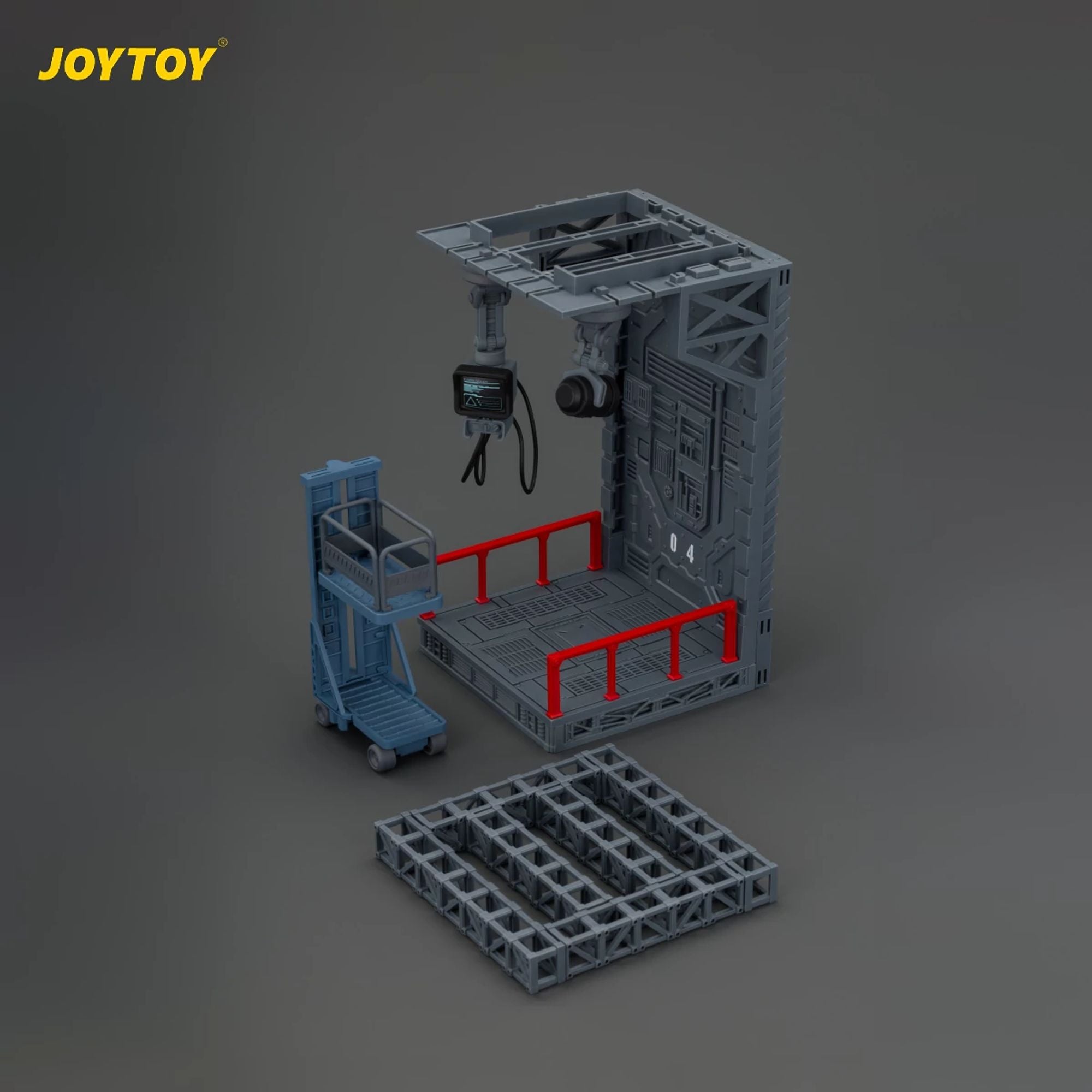 JoyToy Dark Source Hangar Base Display Case 04 teca fantascienza