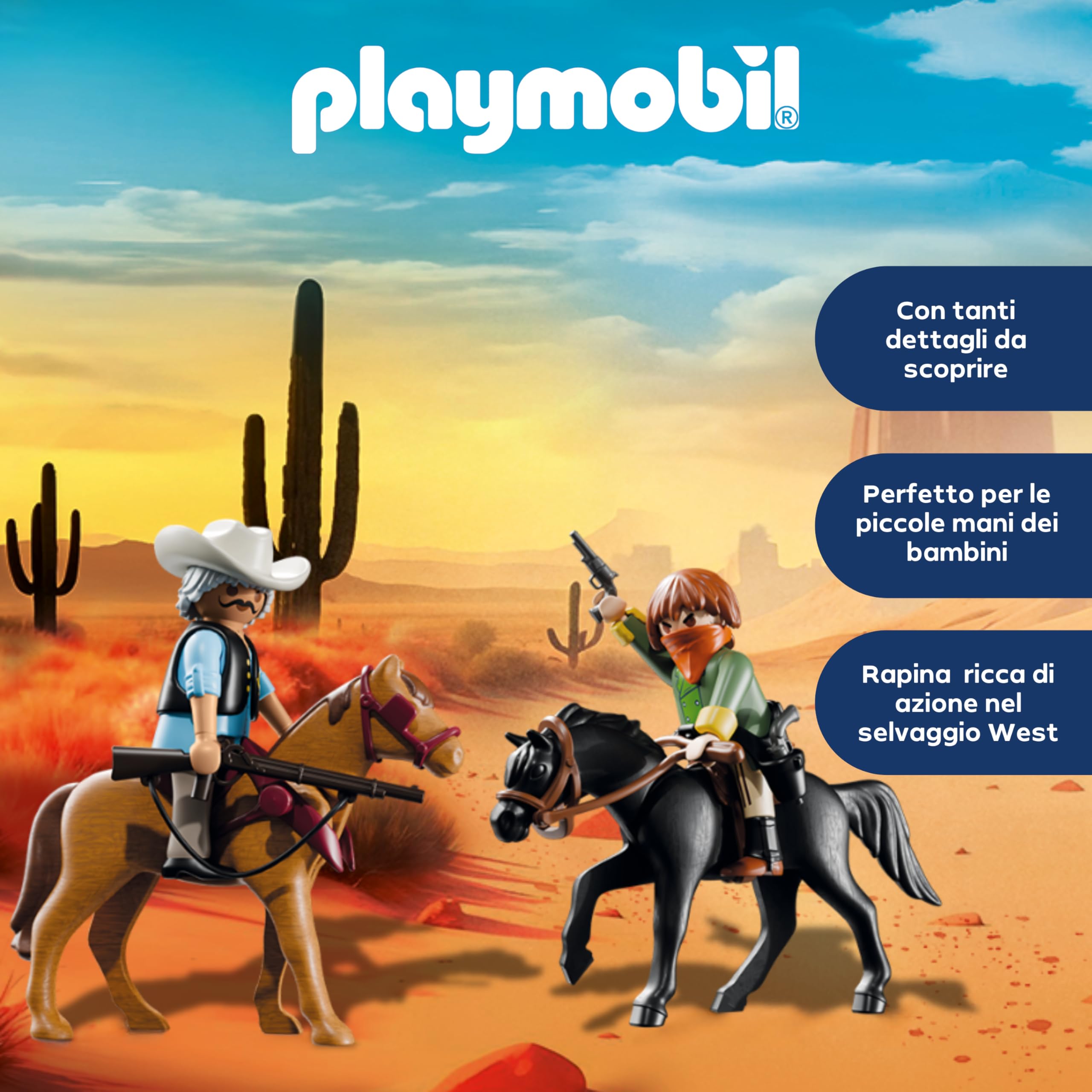 Playmobil Western 71862 Promo Pack Assalto alla diligenza playset