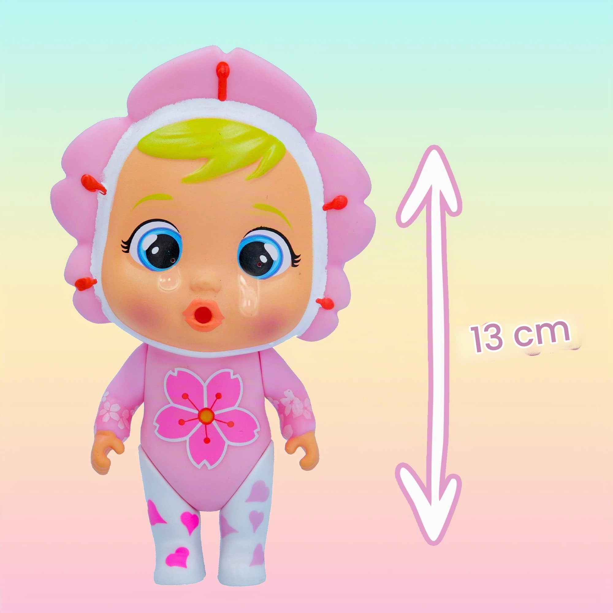 IMC Cry Babies Magic Tears Happy Flowers Mini Bambola Sorpresa