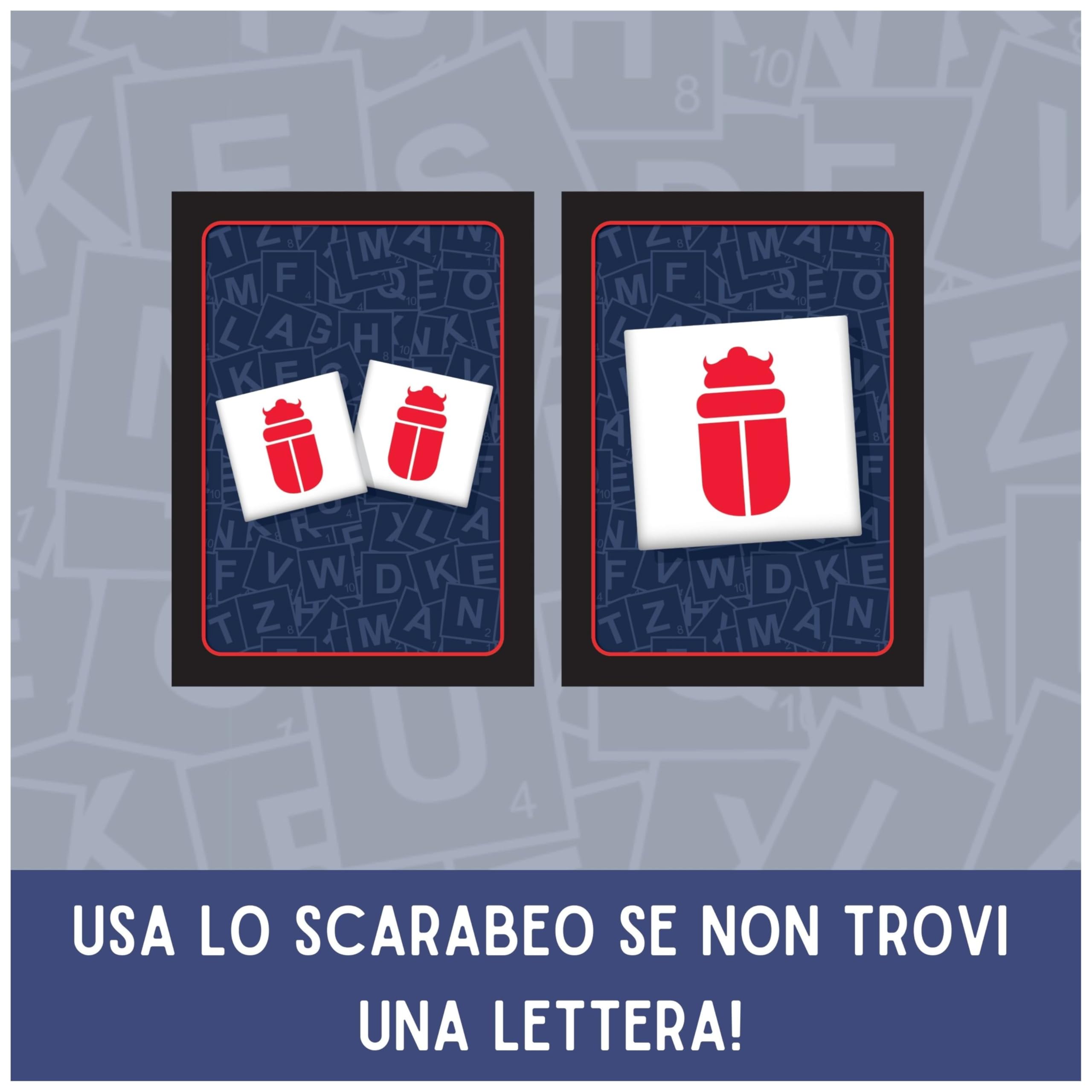 Spin Master Scarabeo Match gioco di carte 8+ anni