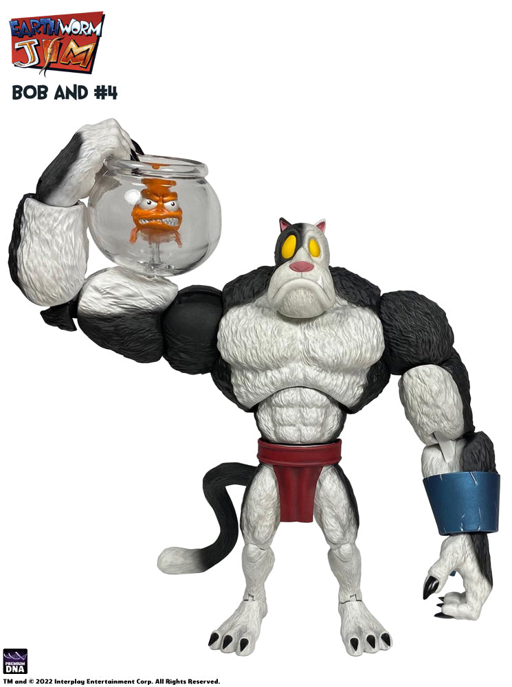 Premium DNA Earthworm Jim Bob Pesce Killer e #4 Set