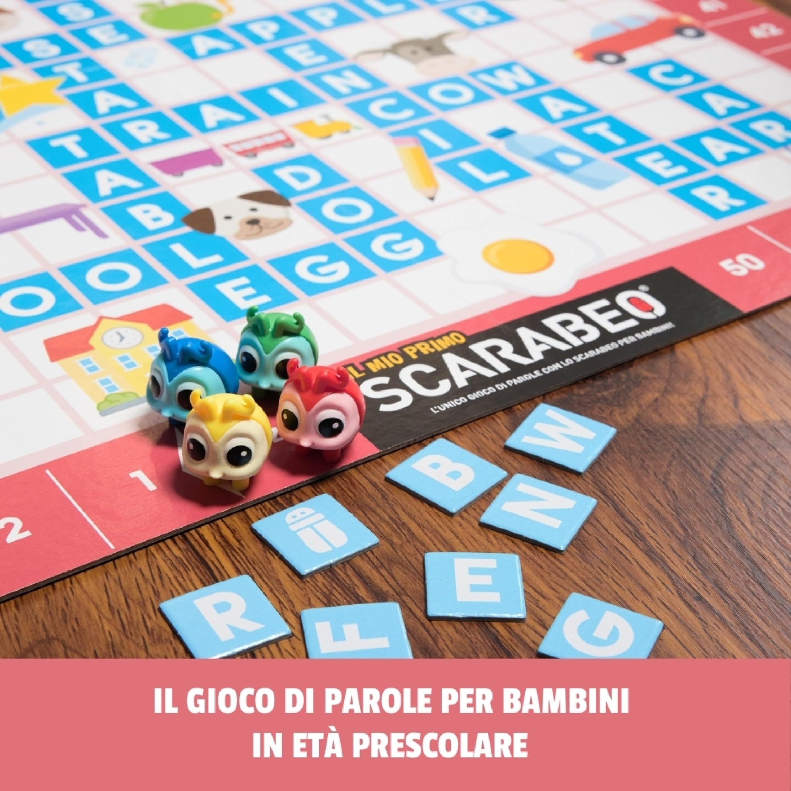 Spin Master Kids Games Il Mio Primo Scarabeo gioco italiano-inglese
