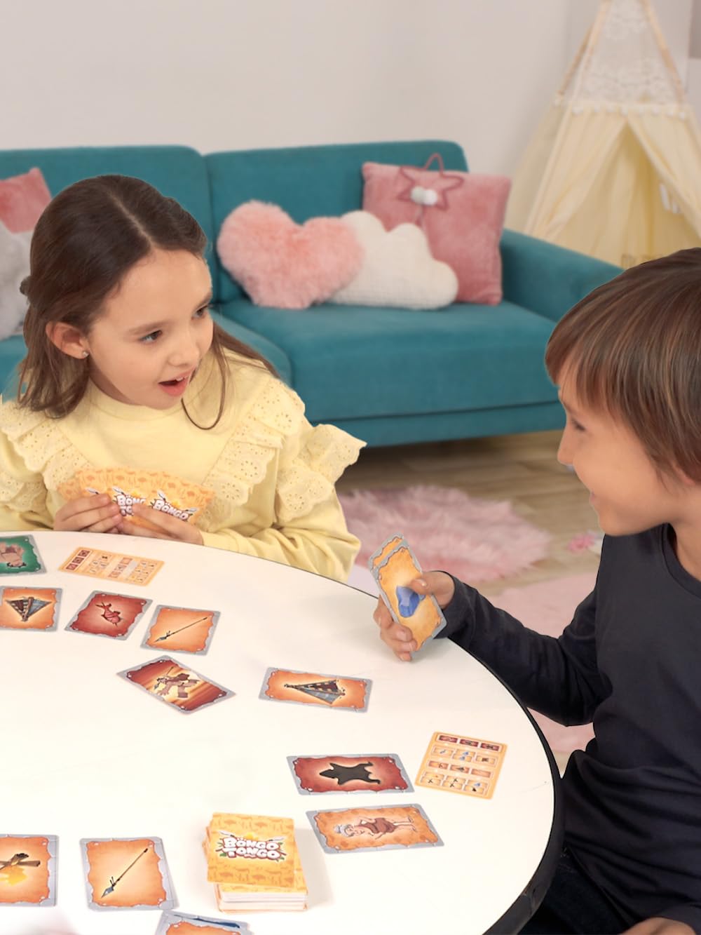 IMC Toys Play Fun Bongo Tongo gioco di carte 95 carte da 6 anni