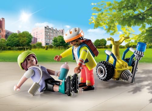 Playmobil City Action 71257 playset soccorso segway 4 anni