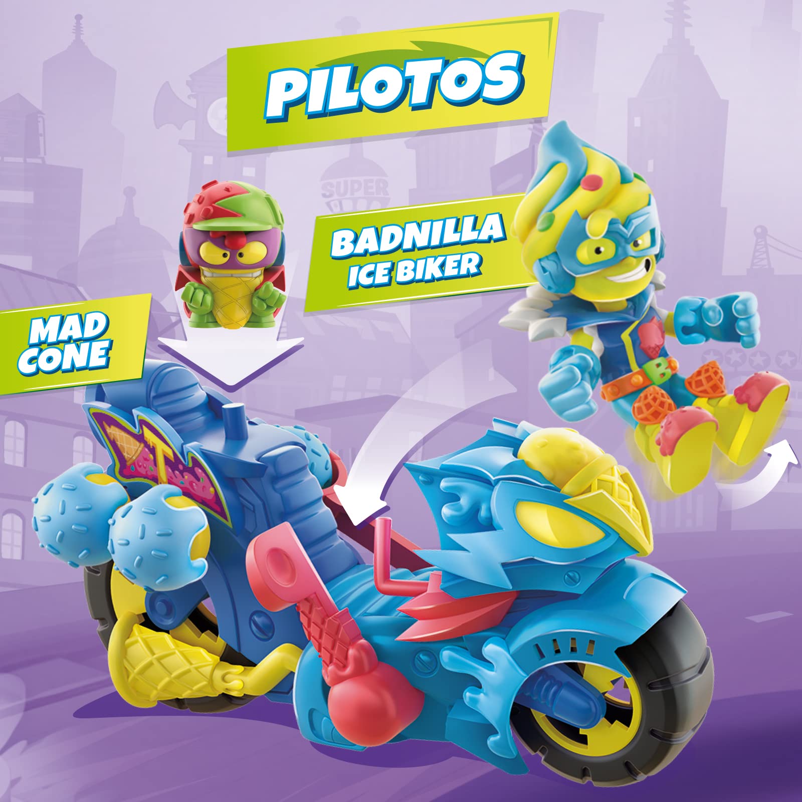 Superthings Guardians of Kazoom Turbo Ice Veicolo