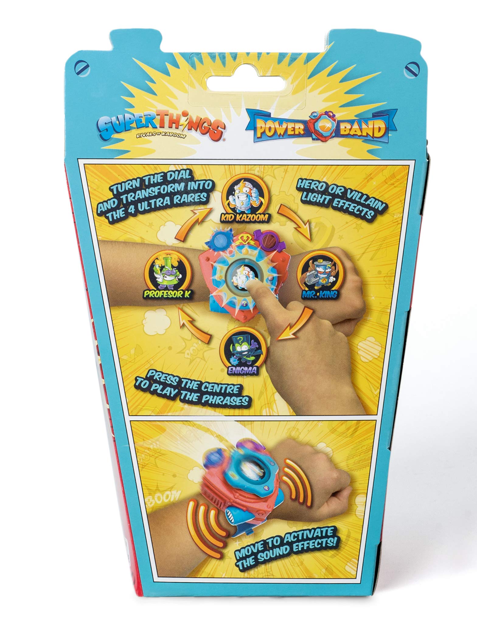 SUPERTHINGS Power Band bracciale luminoso sonoro con Enigma ultra-raro