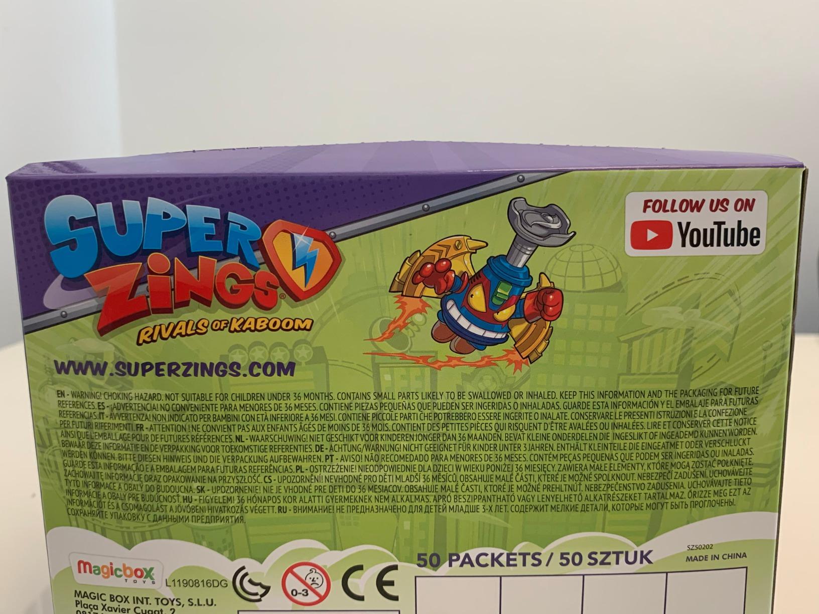Superthings Serie 5 Display 50 Figurine Collezionabili PSZ5D850IN02