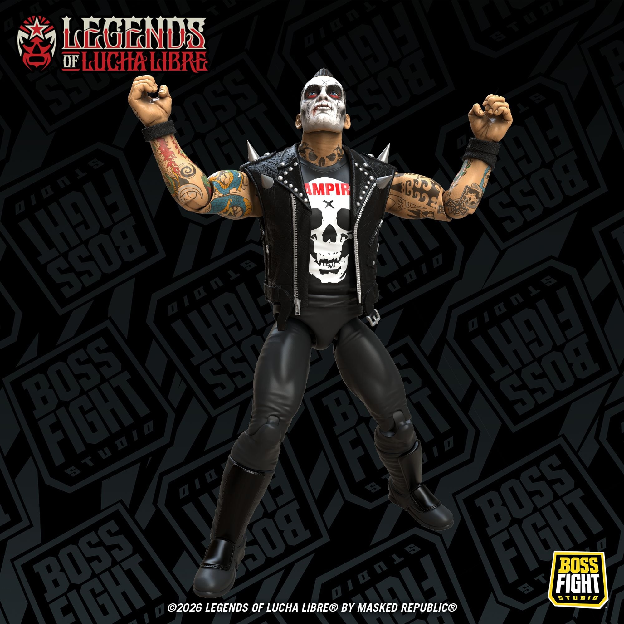 Boss Fight Studio Vampiro Ressurrected action figure