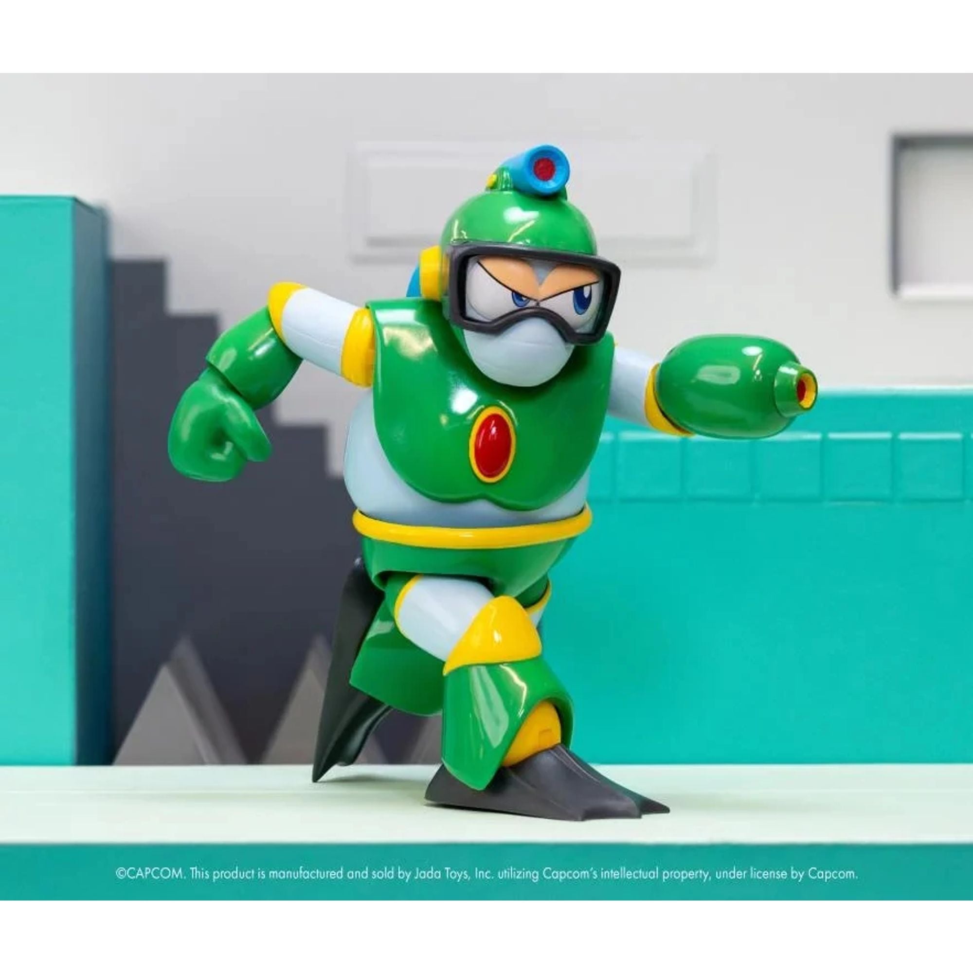 Jada Toys Mega Man Bubble Man action figure 1/12