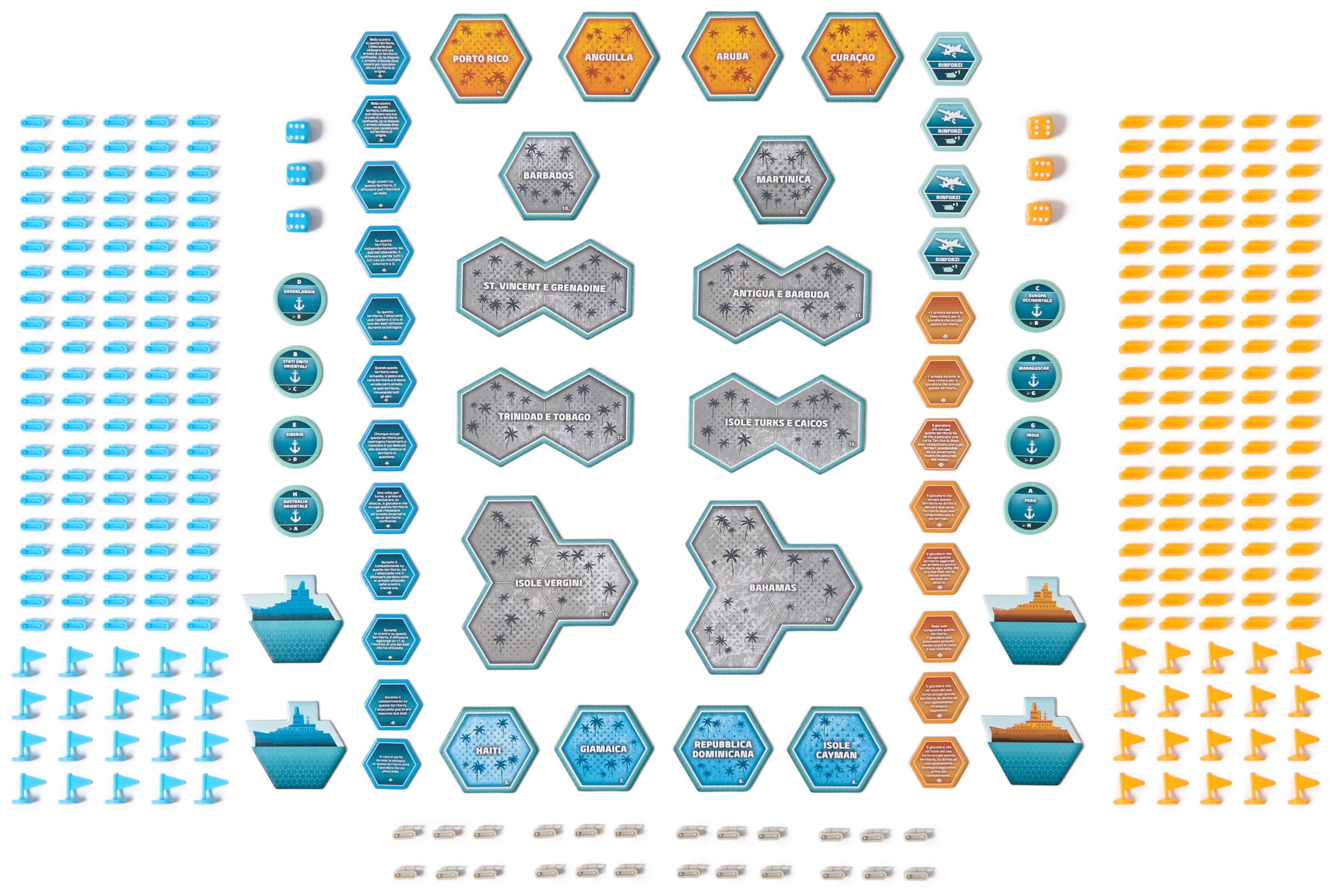 Risiko Oceano gioco da tavolo strategia 2 giocatori 8+