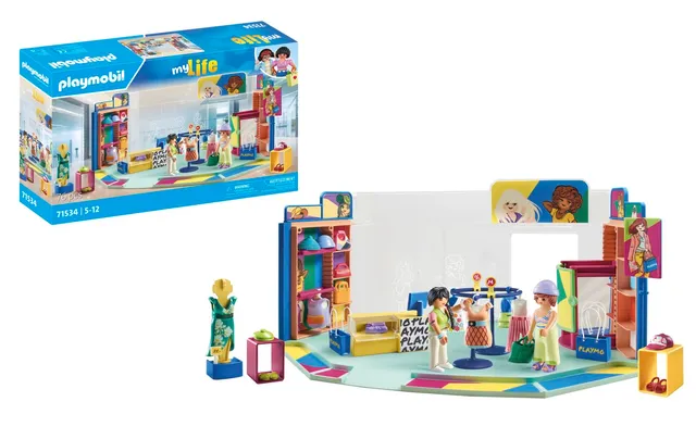PLAYMOBIL myLife 71534 Fashion Boutique Playset 76 Pezzi