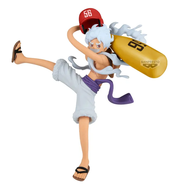 Banpresto One Piece Luffy Gear5 statua Battle Record