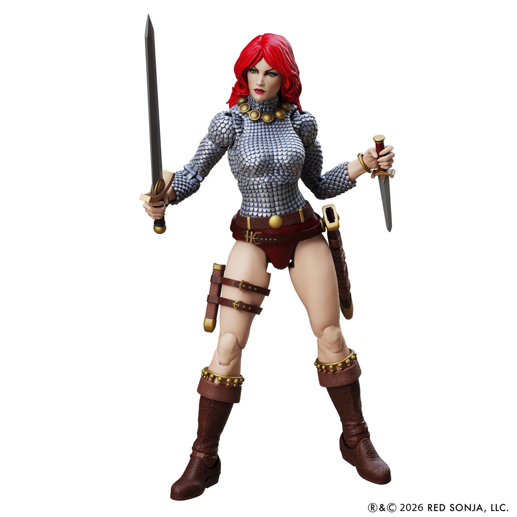 Boss Fight Studio Epic HACKS Immortal Red Sonja action figure 15 cm