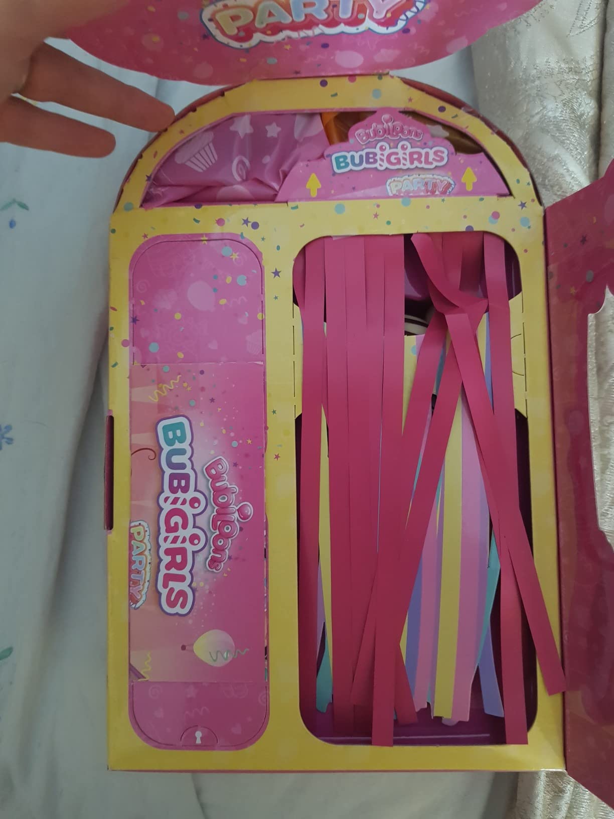 Bubiloons Bubigirls Effy bambola gonfia palloncini 12 accessori