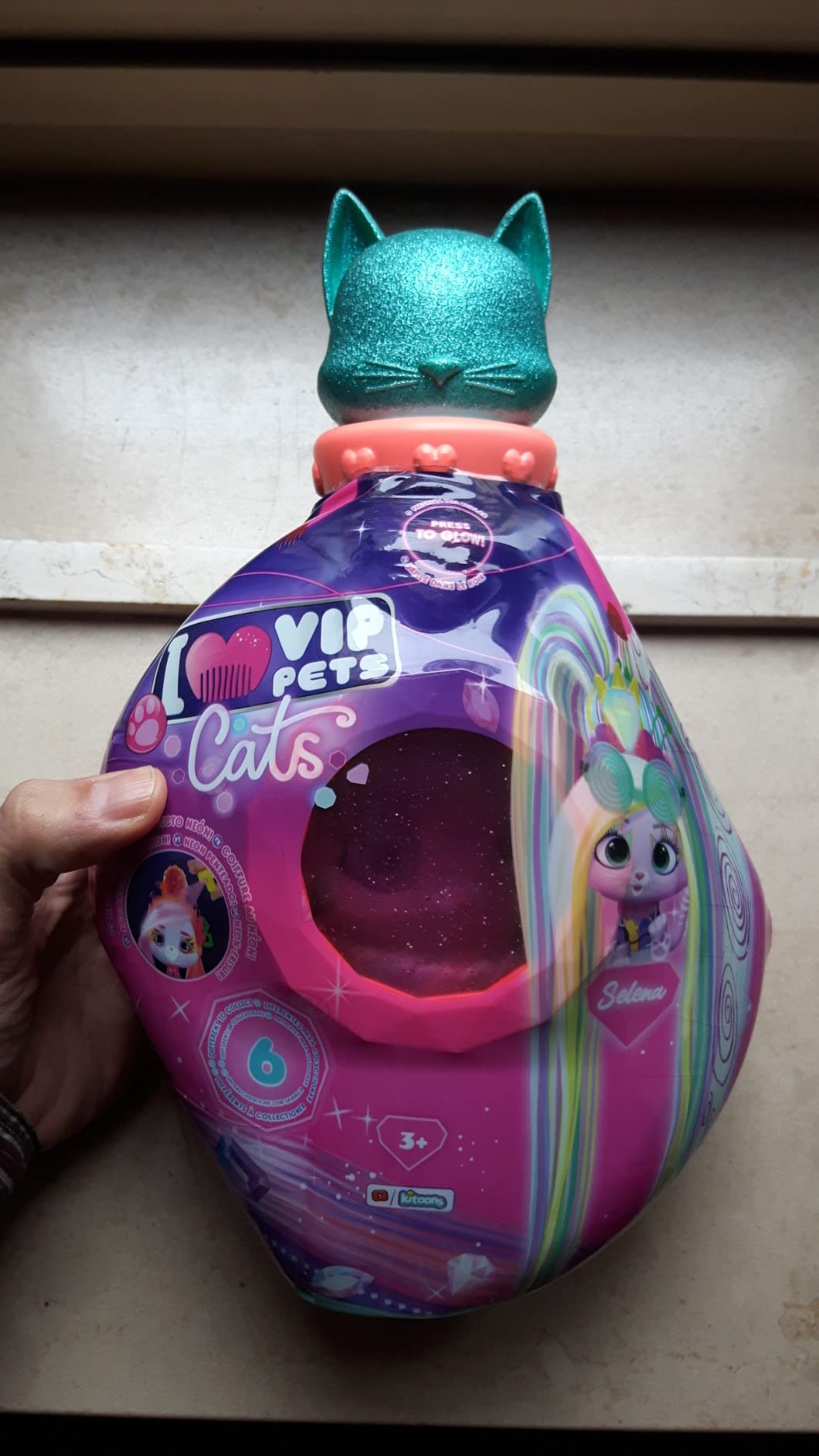 IMC Toys VIP Pets Cats Selena bambola gattina al buio