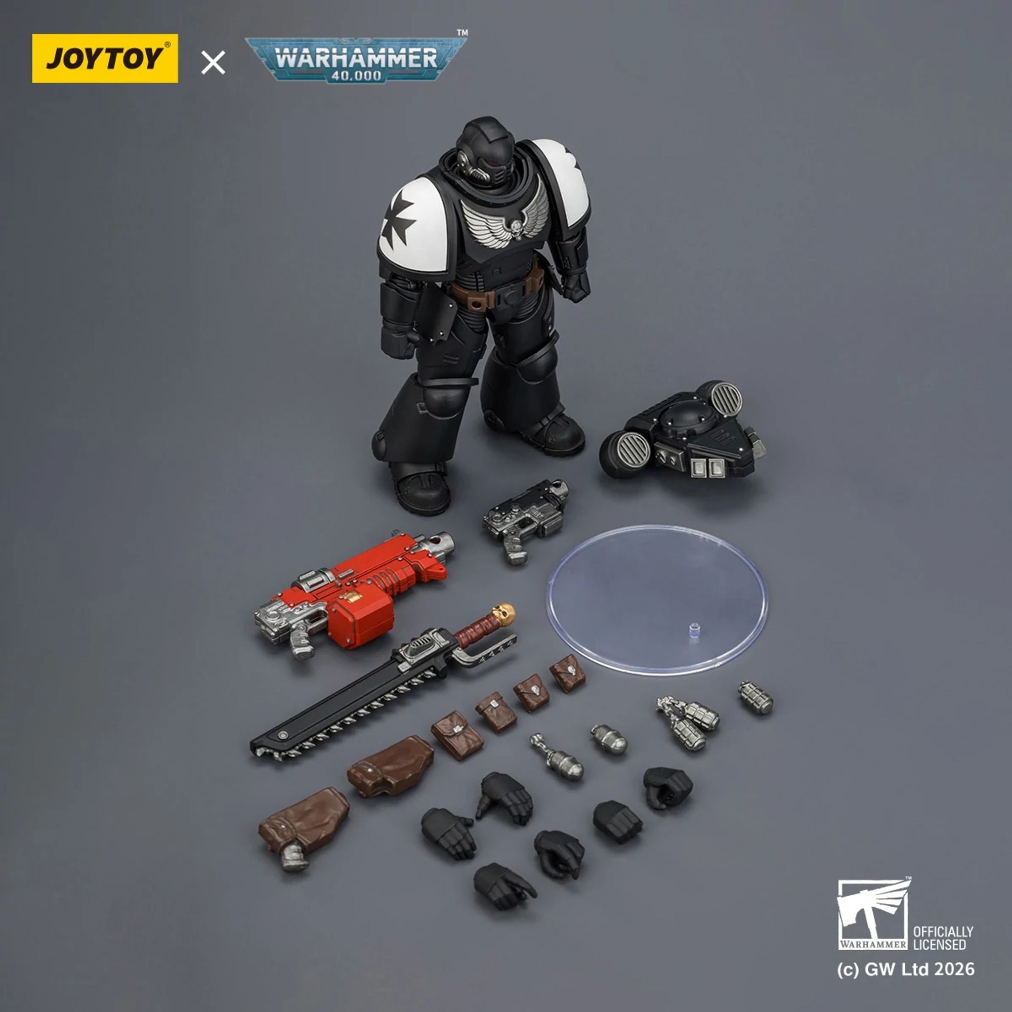 JoyToy Black Templars Intercessor action figure Warhammer 40K