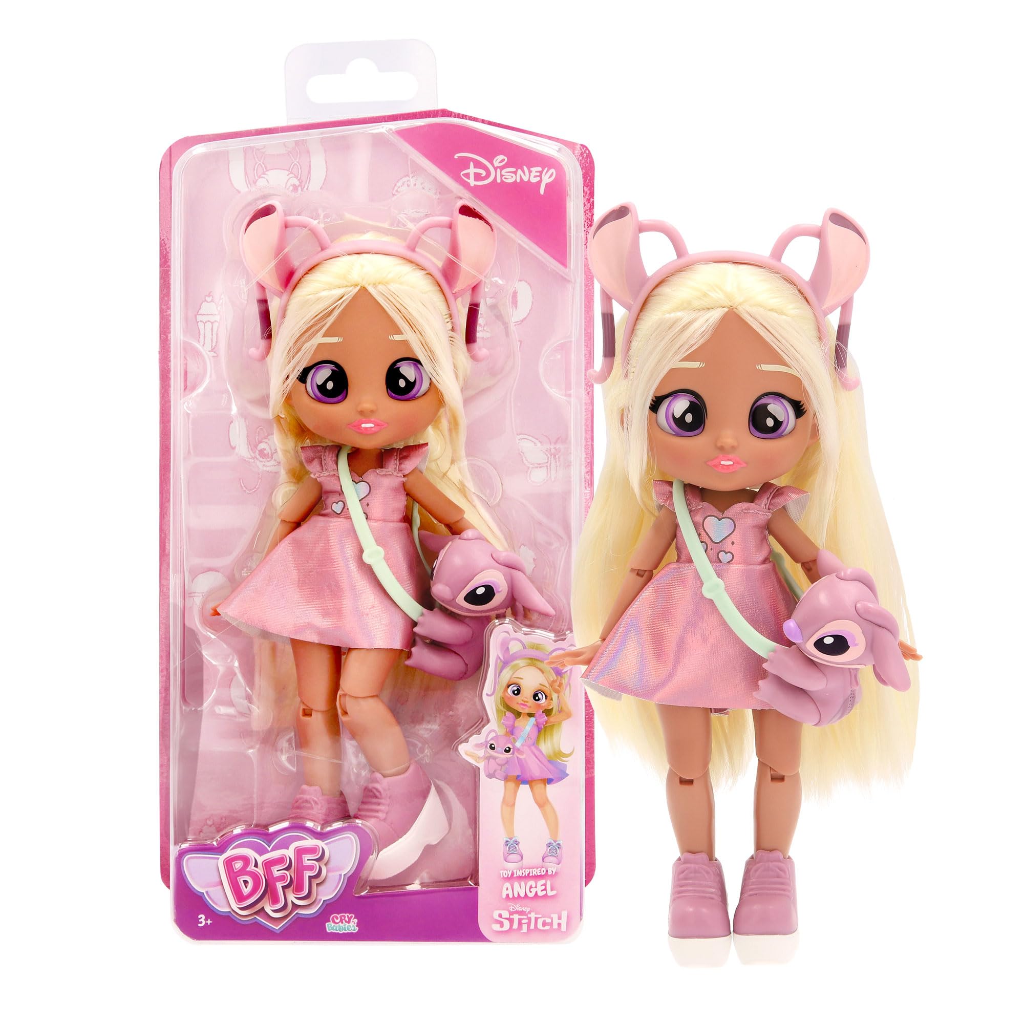 BFF by Cry Babies Stitch Disney fashion doll 20 cm