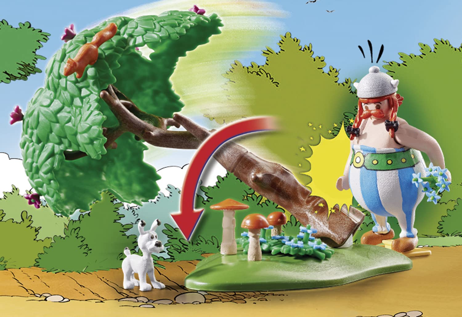Playmobil Asterix 71160 playset Caccia al Cinghiale 52 pezzi