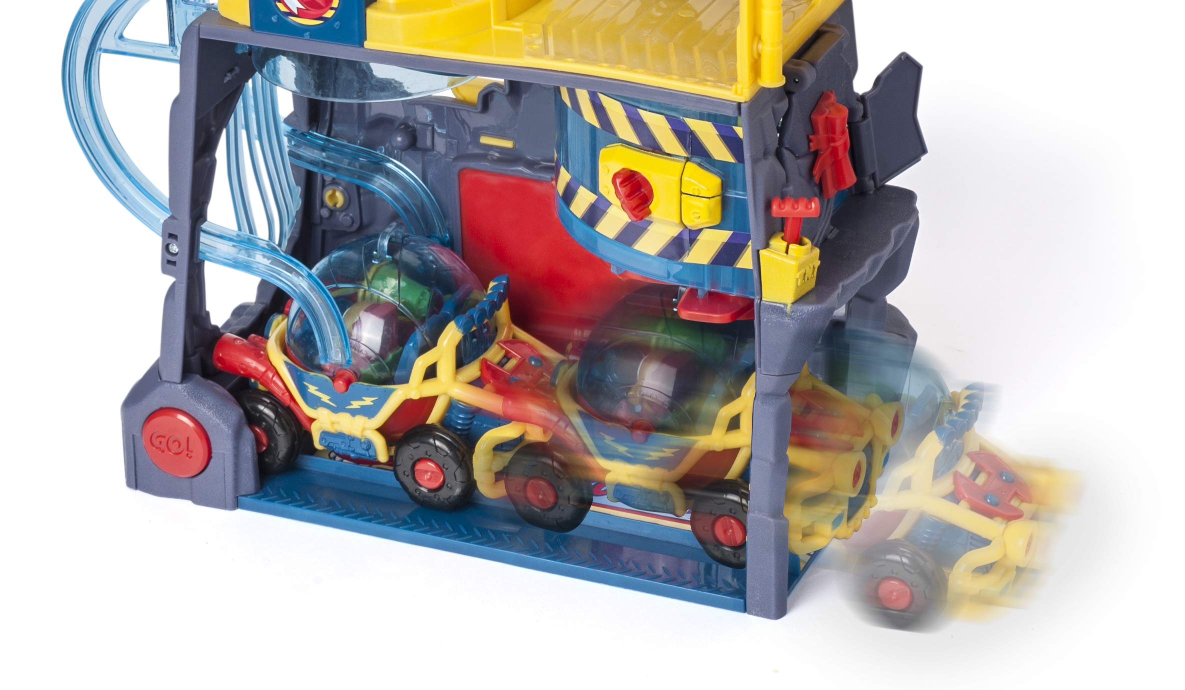 Superthings Heroes Headquarters quartier generale + veicolo