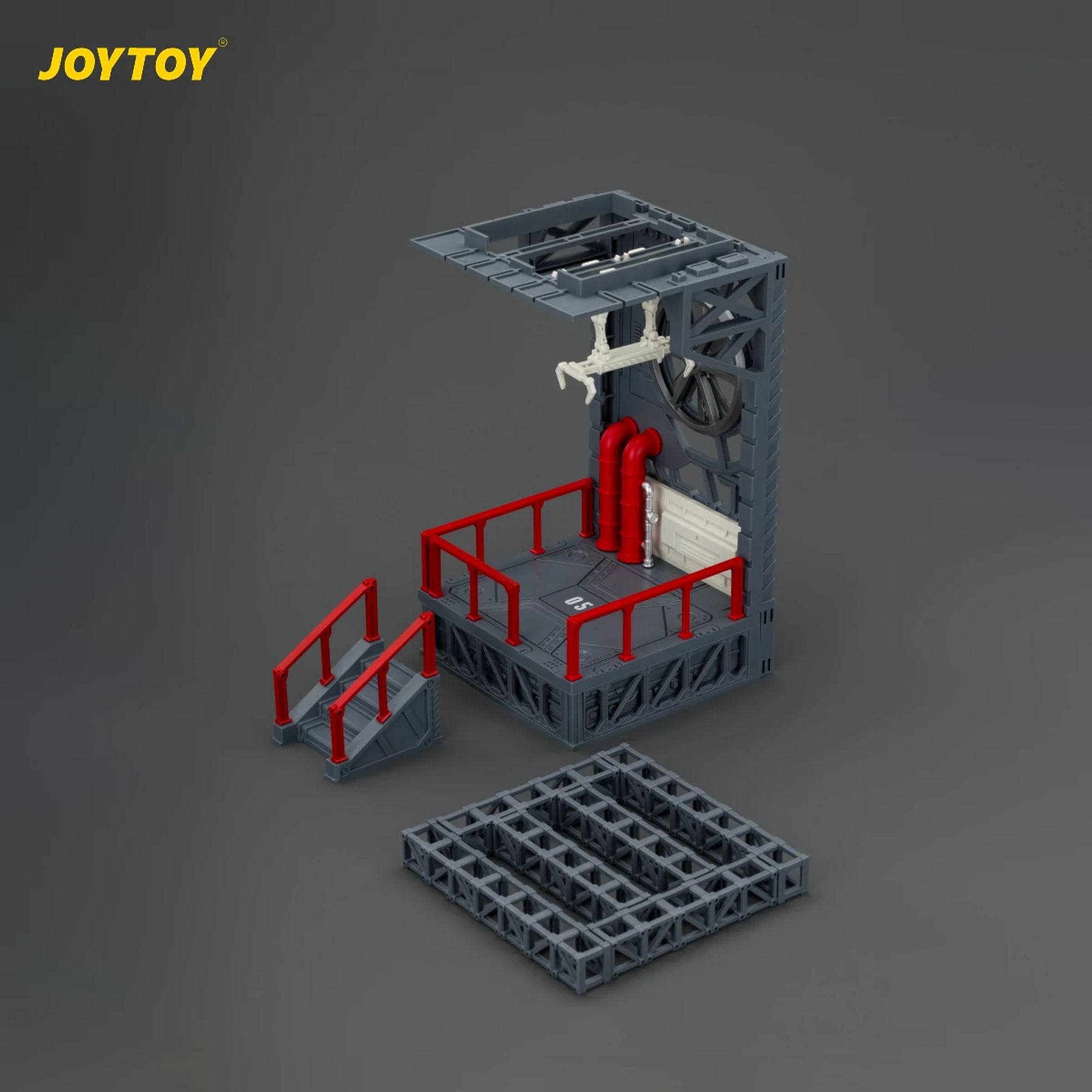 JoyToy Dark Source Hangar Base Display Case 05 teca fantascienza