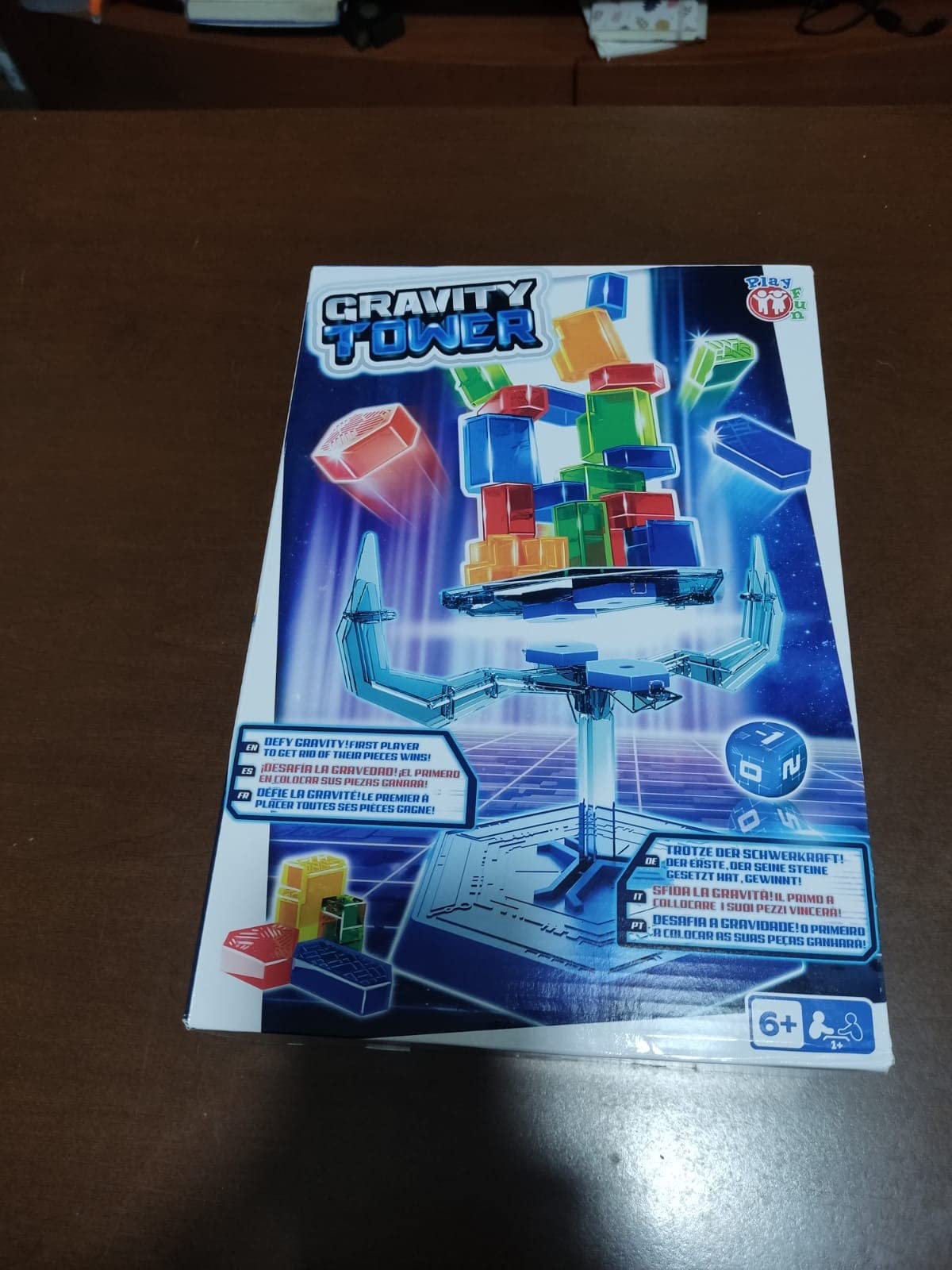 IMC Toys Play Fun Gravity Tower Gioco Torre 48 Blocchi