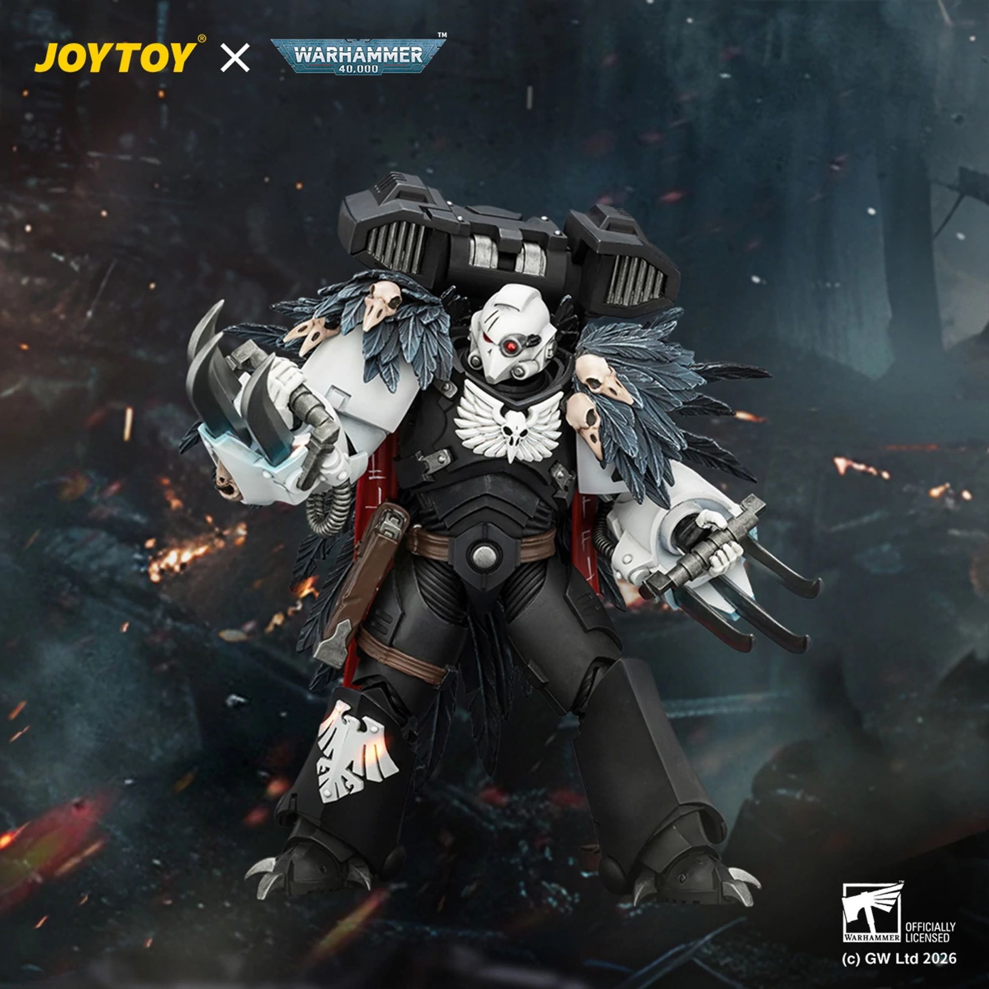 JoyToy Raven Guard Master Shaan action figure Warhammer 40K