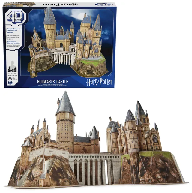 Spin Master 4D Build Harry Potter Hogwarts puzzle 3D 209 pezzi