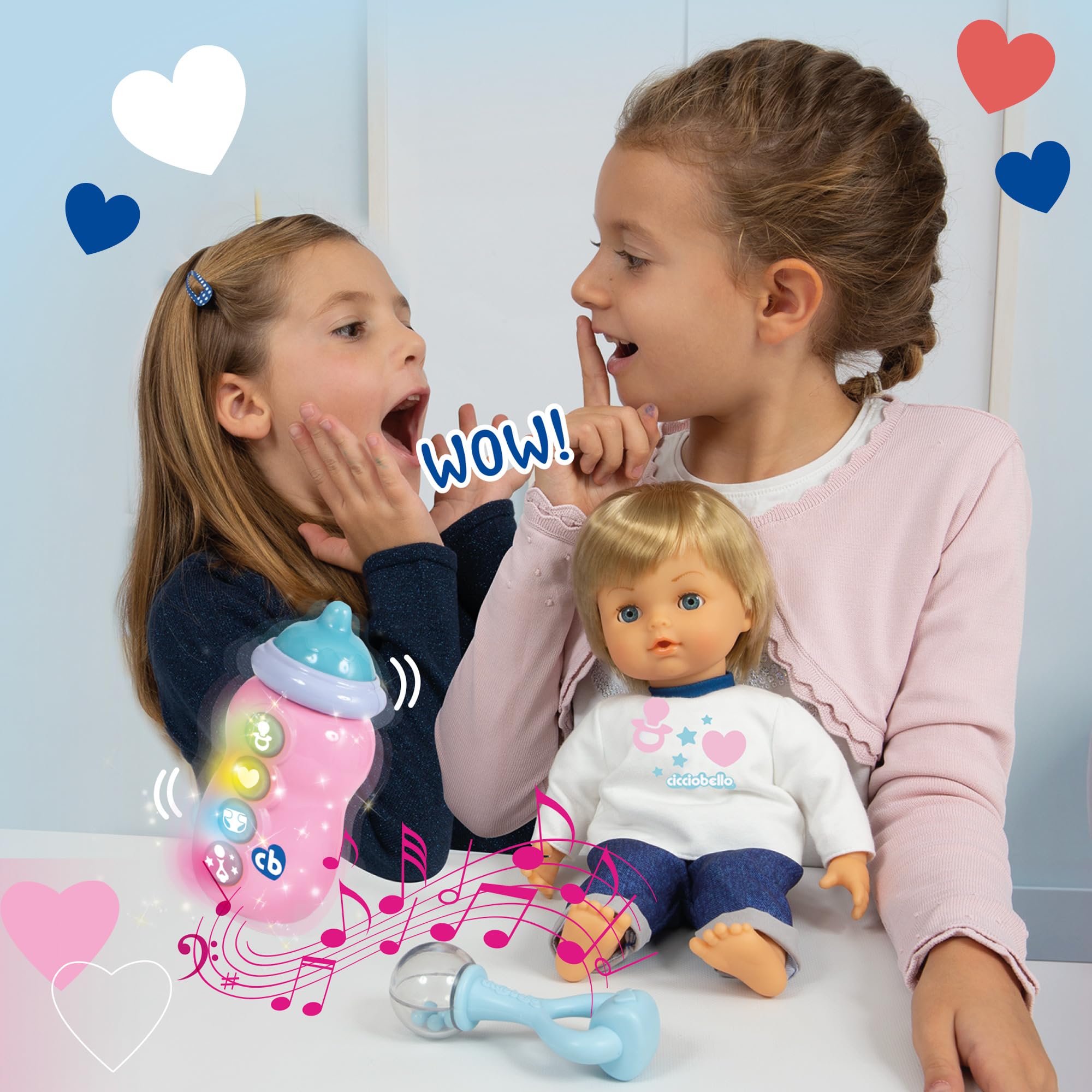 Cicciobello Baby Monitor Bambola Interattiva 30 cm Morbida