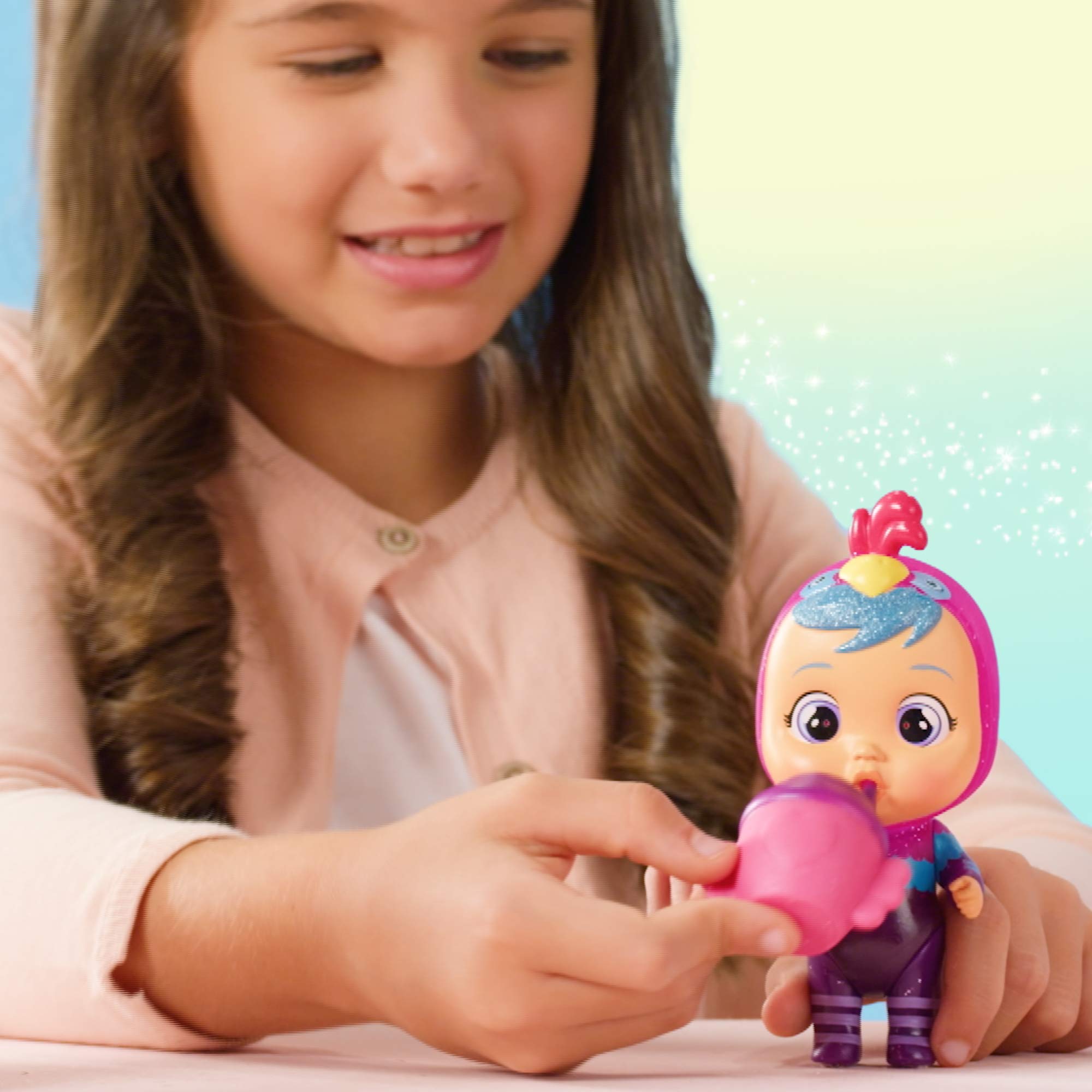 Cry Babies Magic Tears Casetta Alata Mini Bambola Glitter