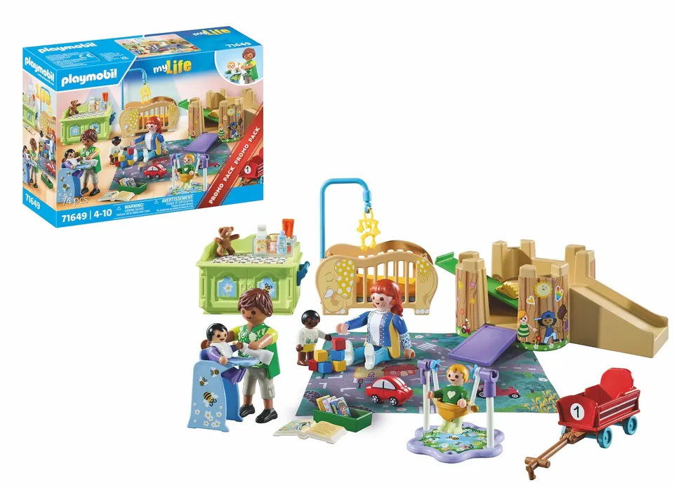 Playmobil My Life 71649 area giochi asilo 74 pezzi
