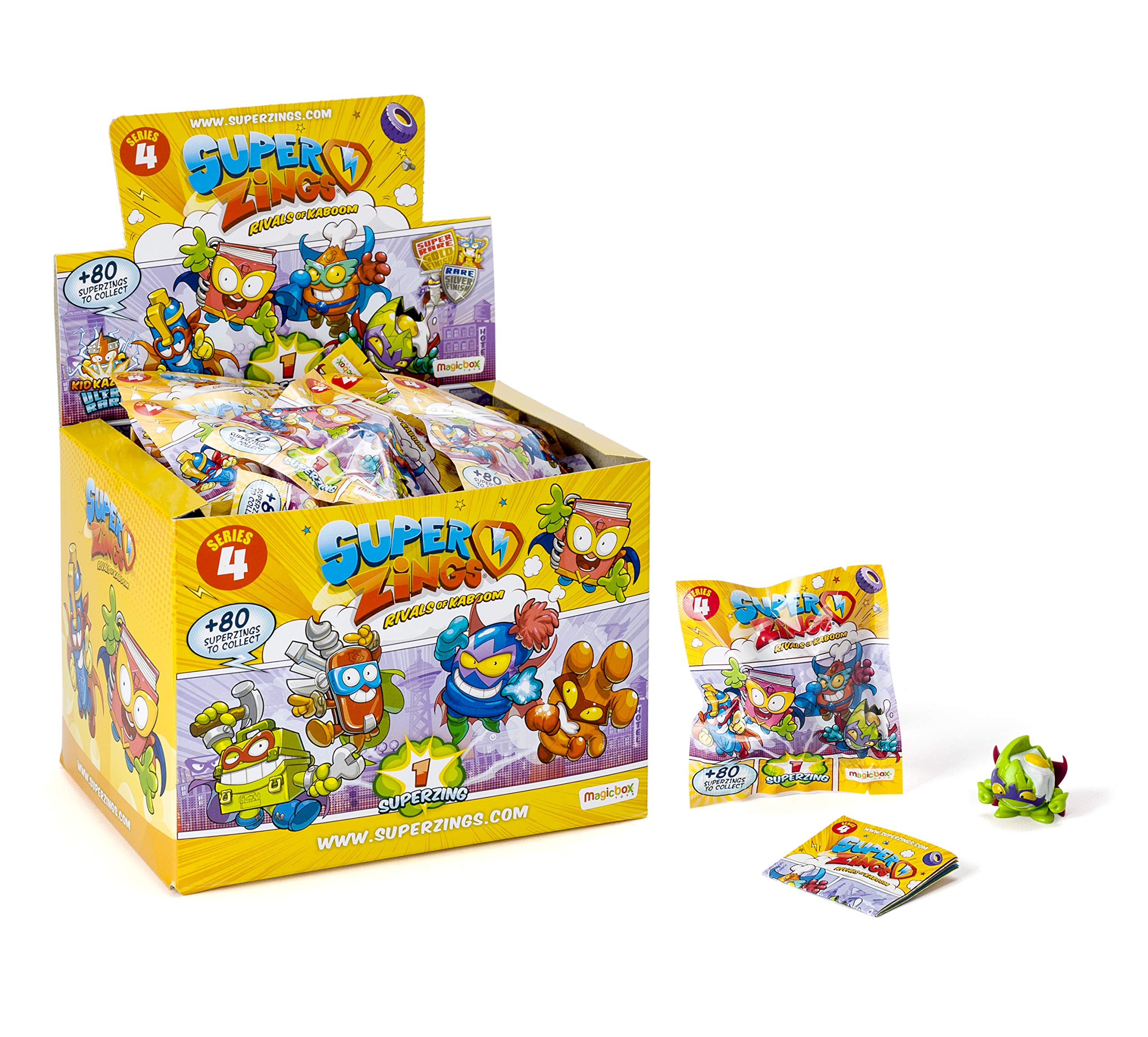 SuperThings Serie 4 PSZ4D850IN01 display 50 bustine 1 figura