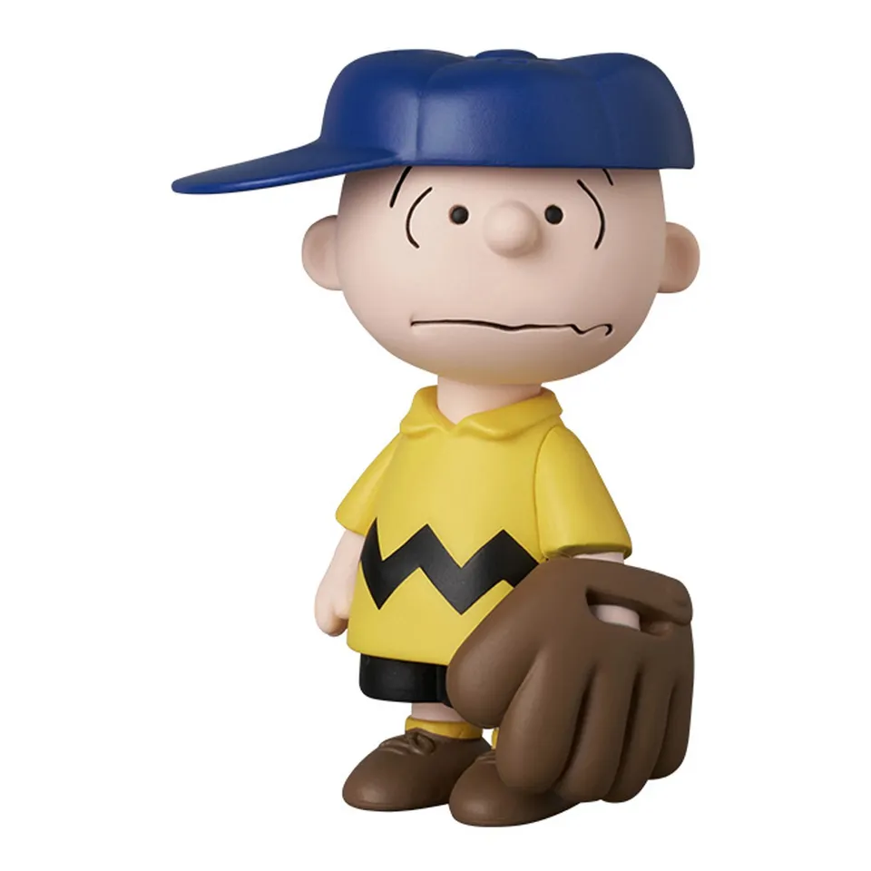 Medicom UDF Charlie Brown Mets mini figure vinile 9 cm