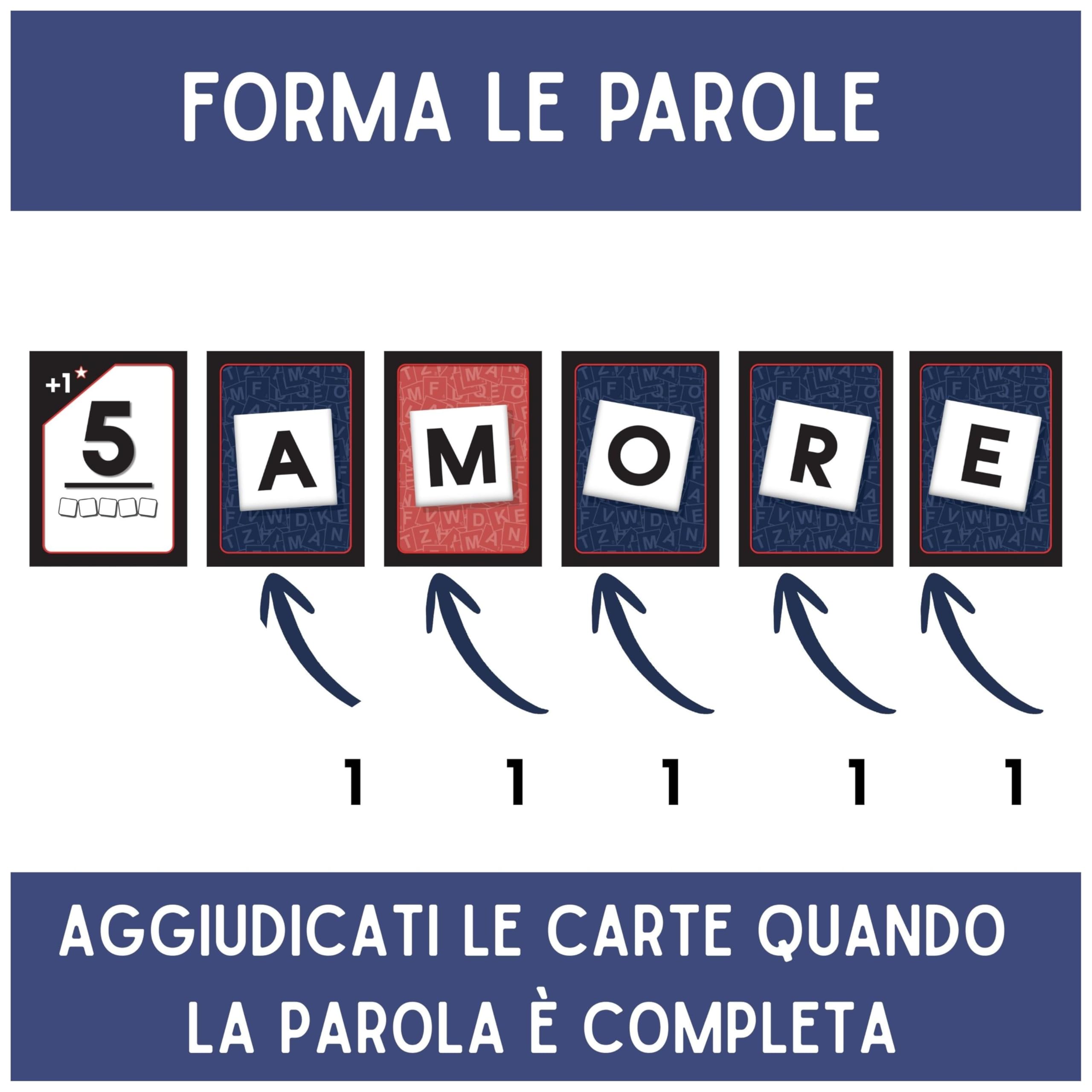 Spin Master Scarabeo Match gioco di carte 8+ anni